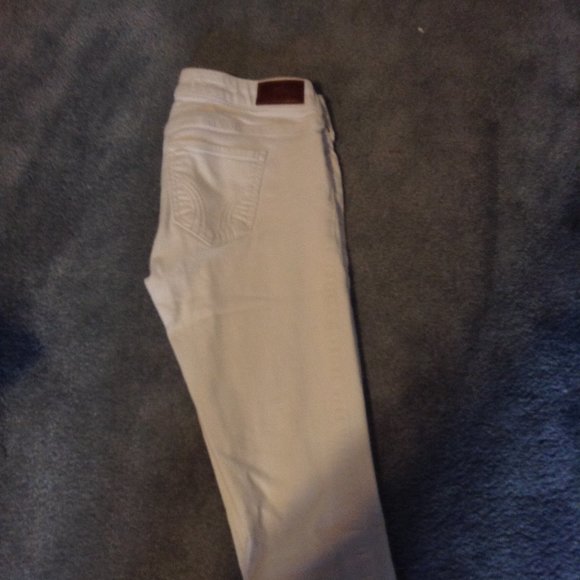 Hollister Low-rise Super Skinny White Jeans - Picture 3 of 4